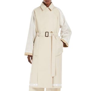 Trench Canasta reversibile in cotone