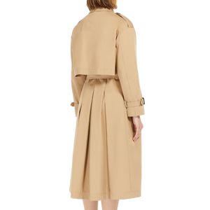 Vivetta beige cotton trench coat