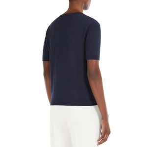 T-shirt Zibetto in seta e cotone
