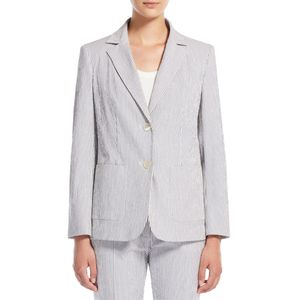 Blazer Aletta a righe in cotone