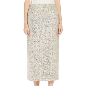 Grey Ottelia skirt with sequins