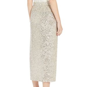 Grey Ottelia skirt with sequins