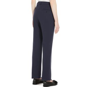 Pantaloni Tanga in cotone blu