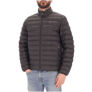 Jacket with zip and logo slider, crew neck