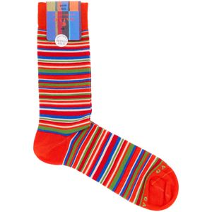 Calze a righe in cotone super leggero