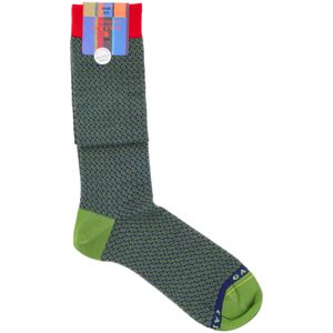 Geometric Pattern Cotton Socks