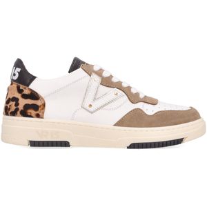 Sneakers Saint Barth bianche in cuoio