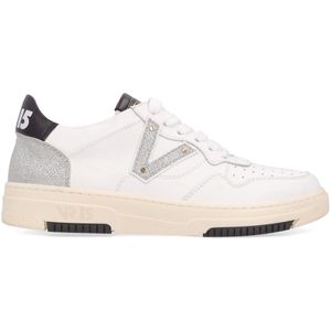 Sneakers Saint Barth bianche in cuoio