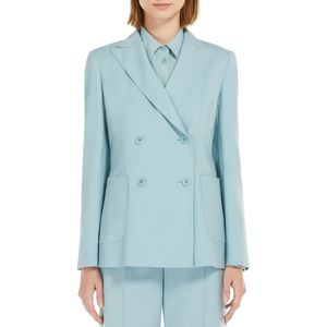 Nervous Double Breasted Wool Blazer