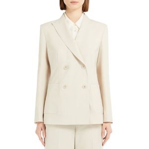 Nervous Double Breasted Wool Blazer
