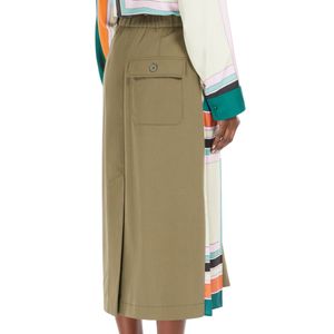 Lallo skirt in cotton twill