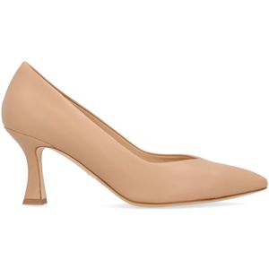 Suede neckline