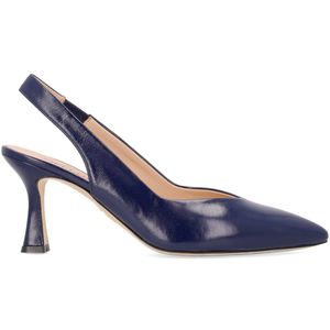Abisso leather slingback pumps