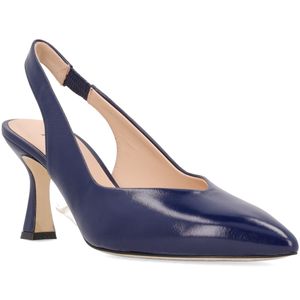 Abisso leather slingback pumps