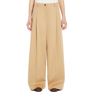 Wide leg cotton trousers Nebbie