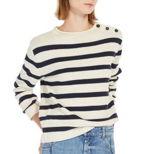 Vibo striped cotton sweater