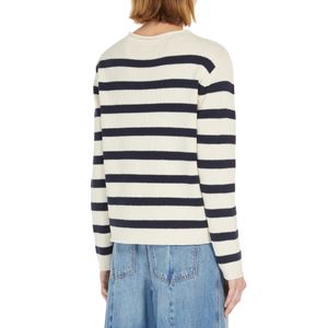 Vibo striped cotton sweater