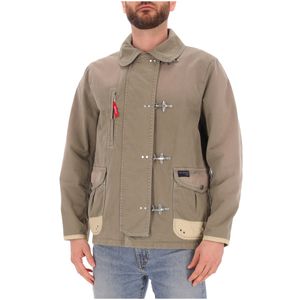 Giacca 4 Ganci in twill di cotone Fay Archive