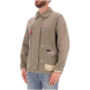Giacca 4 Ganci in twill di cotone Fay Archive
