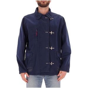 Giacca 4 Ganci in twill di cotone Fay Archive