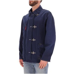 Giacca 4 Ganci in twill di cotone Fay Archive