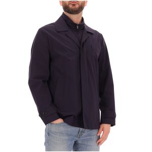 Impermeabile corto in nylon stretch
