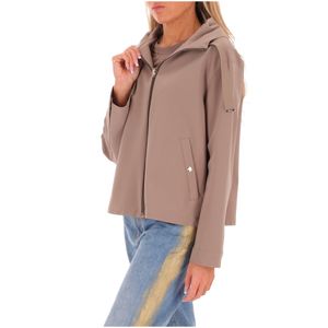 Short techno scuba jacket
