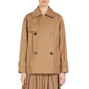 Trench corto Zeno cammello antigoccia