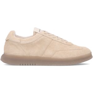 Sneakers in suede beige