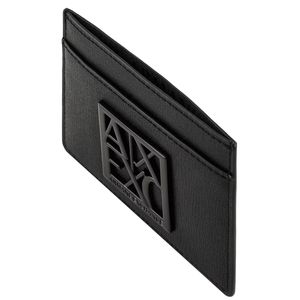 Black fabric card holder