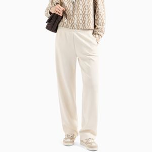 Pantaloni con tasche sui fianchi e logo