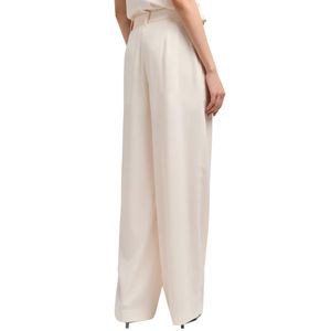Pantaloni a gamba dritta bianchi