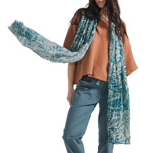 Pashmina in mussola stampata
