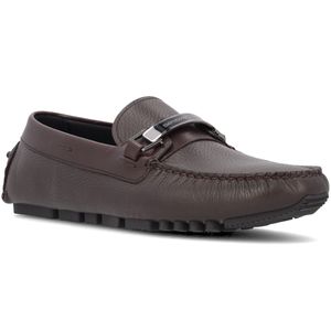 Hammered Leather Driver Moccasin