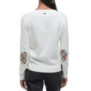 Cardigan Bredon con dettagli tartan