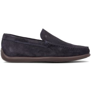 Mocassino in suede effetto forato