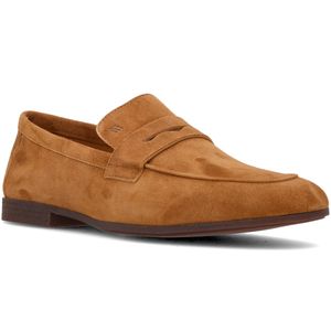 Suede moccasin with sleeper