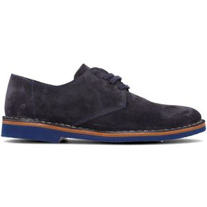 Solid color suede lace-up
