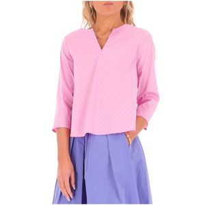 Cotton sweater with all-over rhinestones