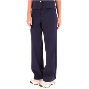 Pantaloni in cotone a gamba dritta