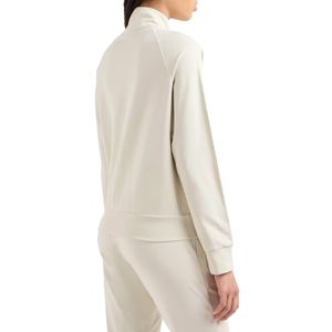Felpa con zip Core Lady in cotone