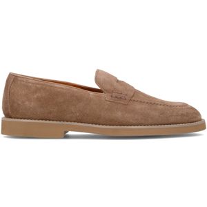 Brown suede Mink moccasin