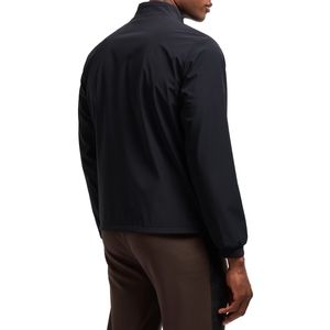 Felpa Gold Label in nylon nera