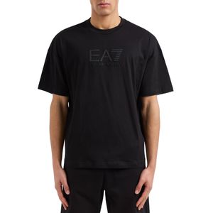 T-Shirt Visibilty nera in cotone