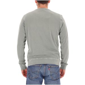 Felpa Garment Dyed Crewneck
