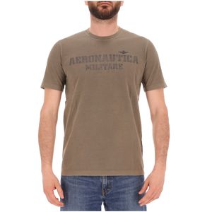 Faded Cotton T-Shirt with Logo