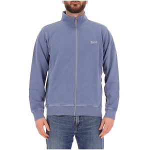 Felpa Garment Dyed Full-Zip Track