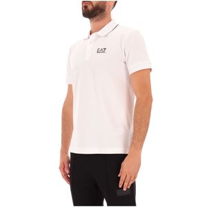 Stretch cotton polo shirt