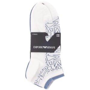 Bi-pack calzini con logo lettering