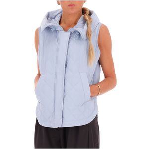 Madeira light blue vest with hood